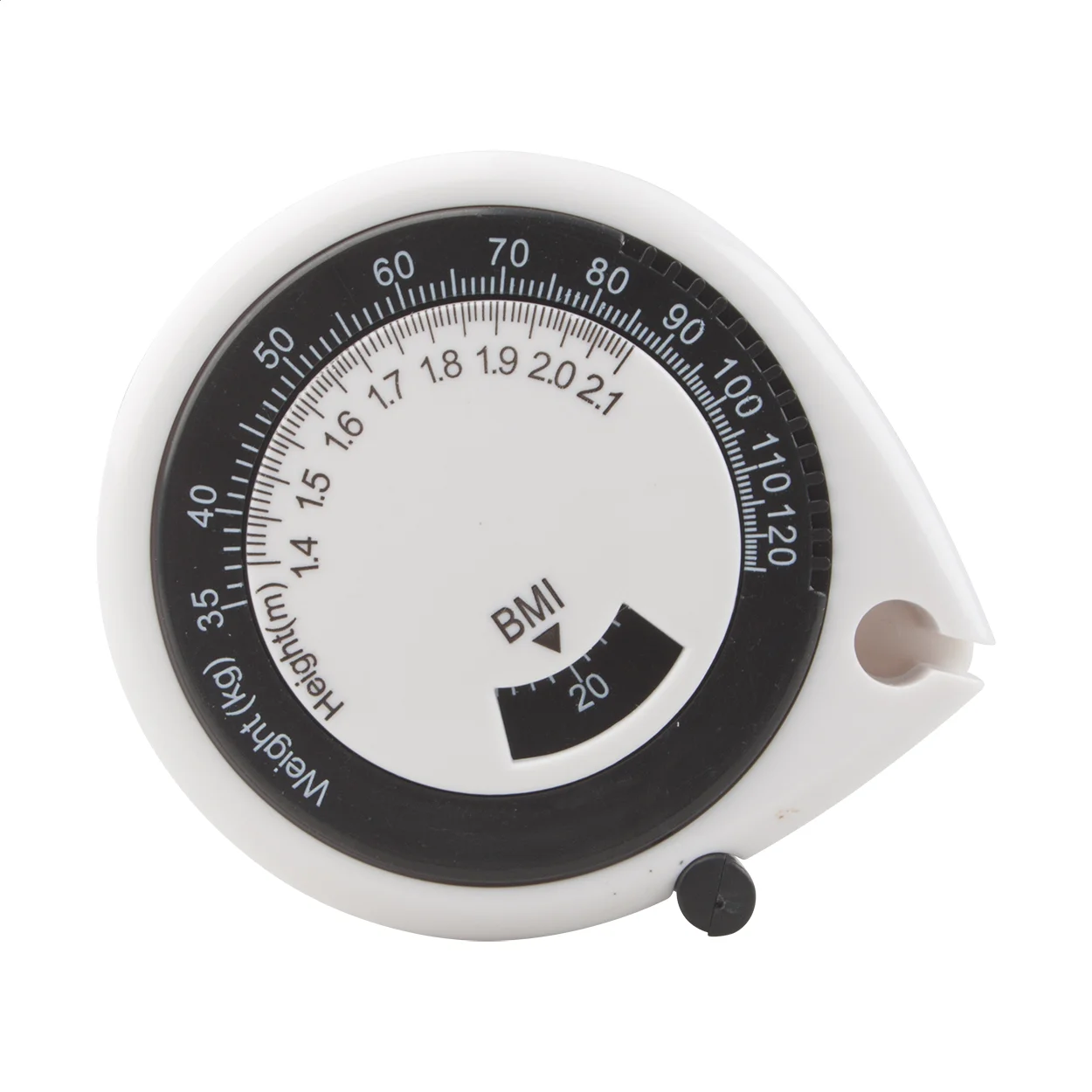 BMI-Rechner FitTape, weiß – Bild 2