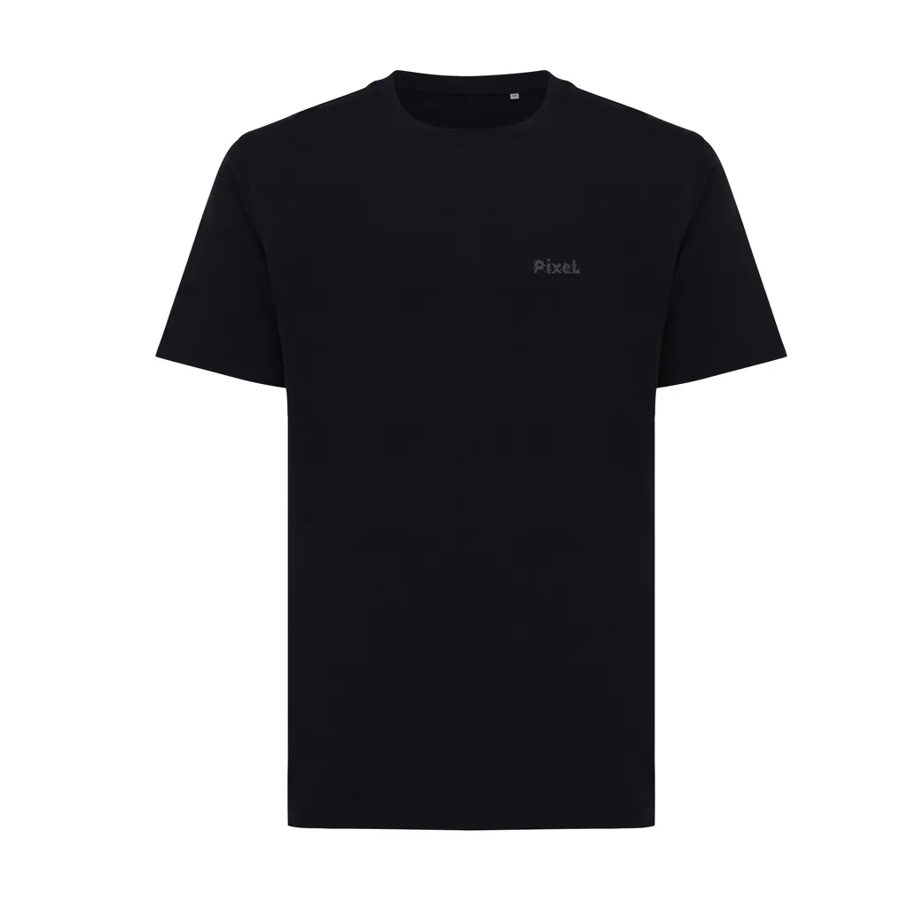 IQONIQ Kakadu relaxed T-Shirt aus recycelter Baumwolle, schwarz – Bild 3