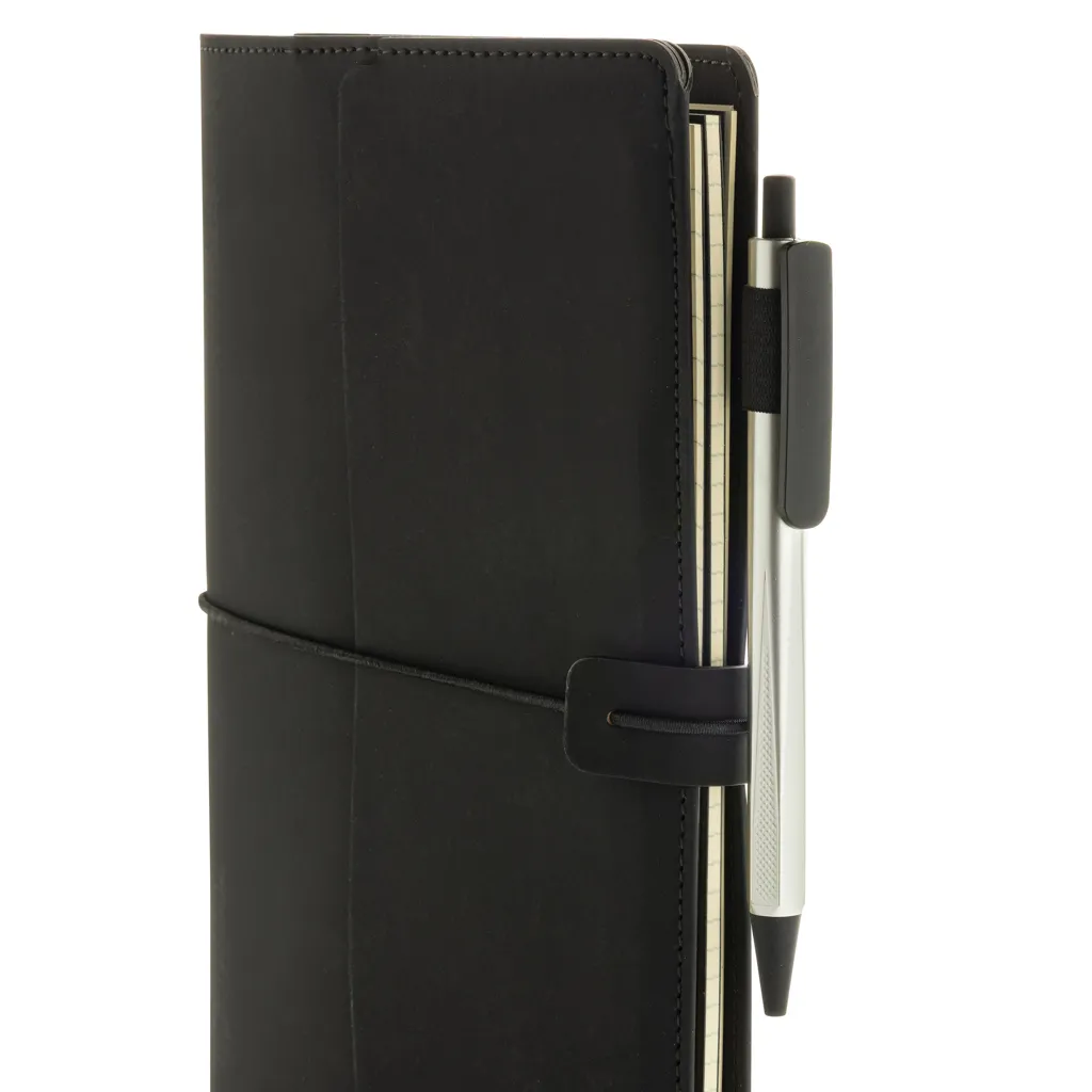 Daily Notes Binder 3-in-1 PU-Notizbuch zum Nachfüllen, schwarz – Bild 7