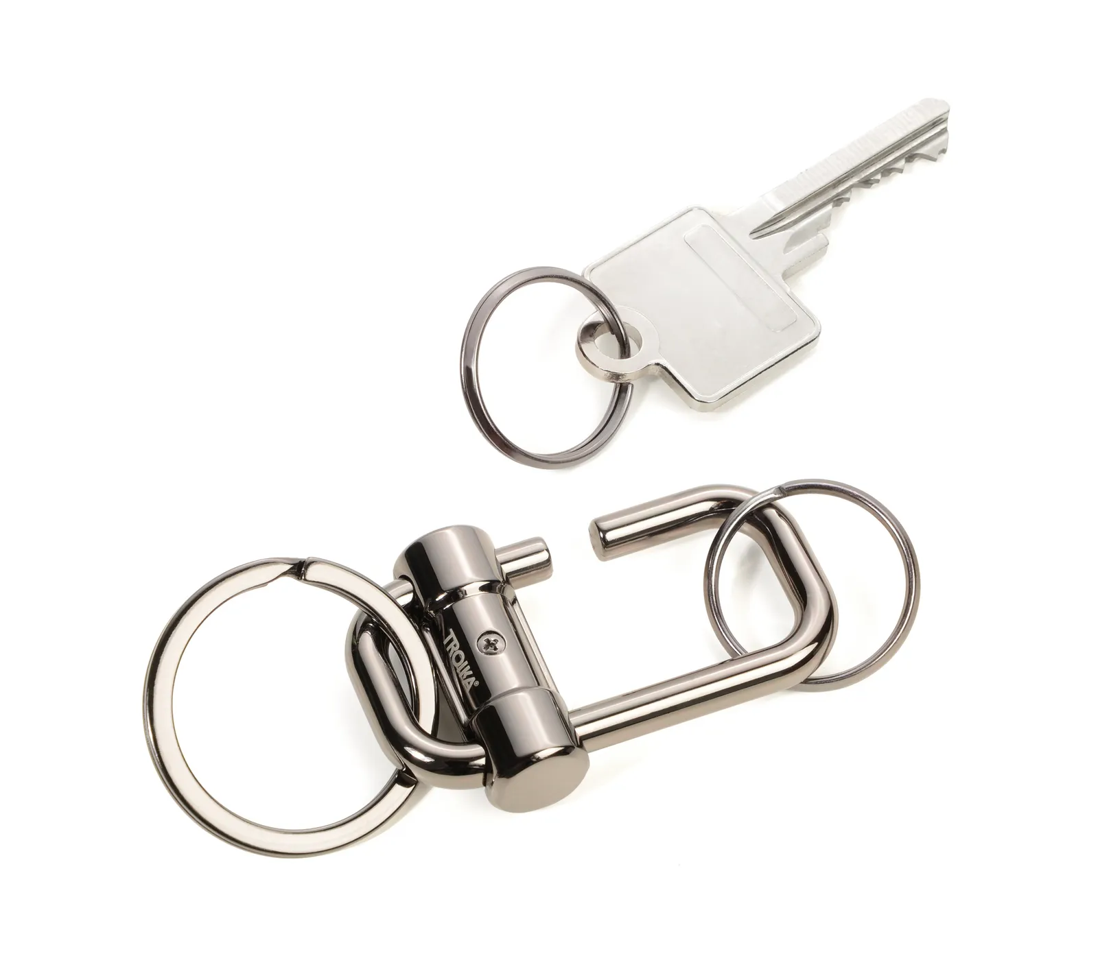 Schlüsselanhänger 2-WAY KEY gunmetal, gunmetal – Bild 5
