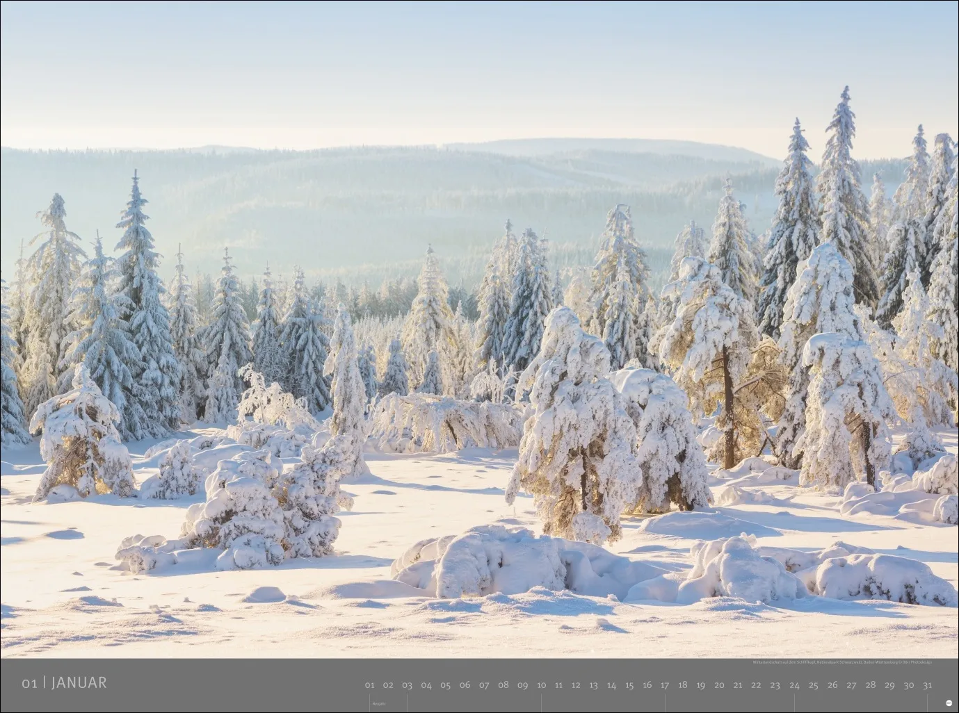 AvH Deutsche Nationalparks Wandkalender 2027 – Bild 2