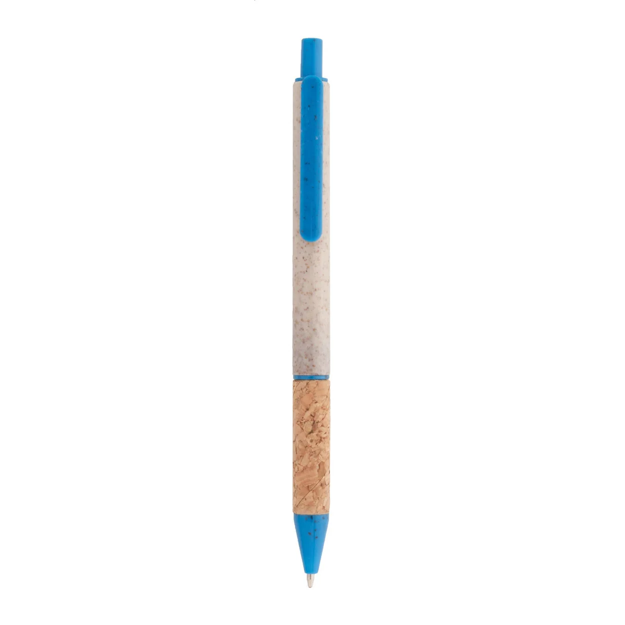 Kugelschreiber Corgy, blau, natur – Bild 2