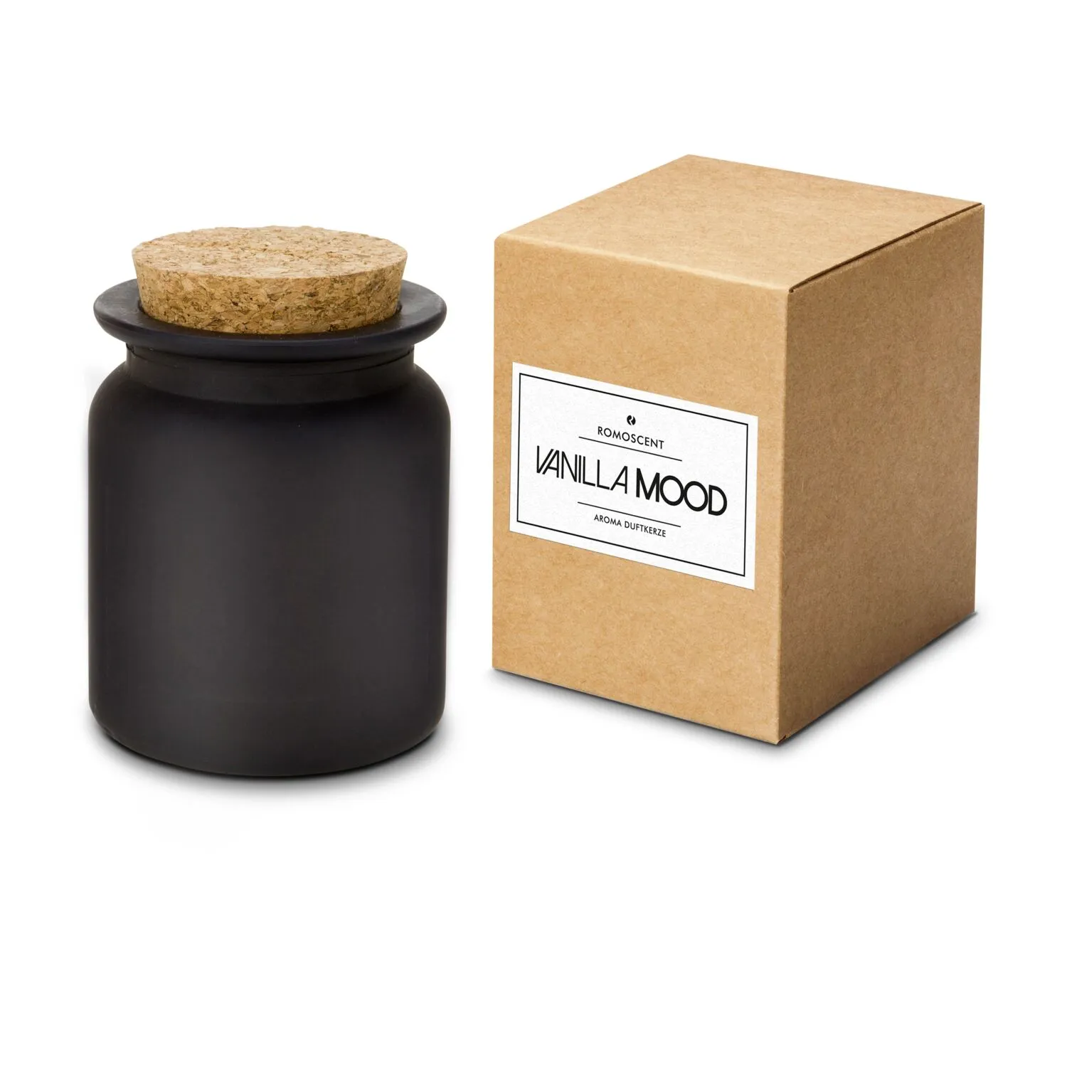 ROMOSCENT® Aromakerze Vanilla Mood, schwarz – Bild 14