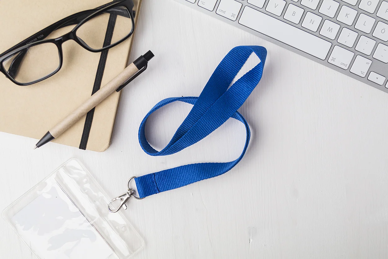 Lanyard Event, blau – Bild 6