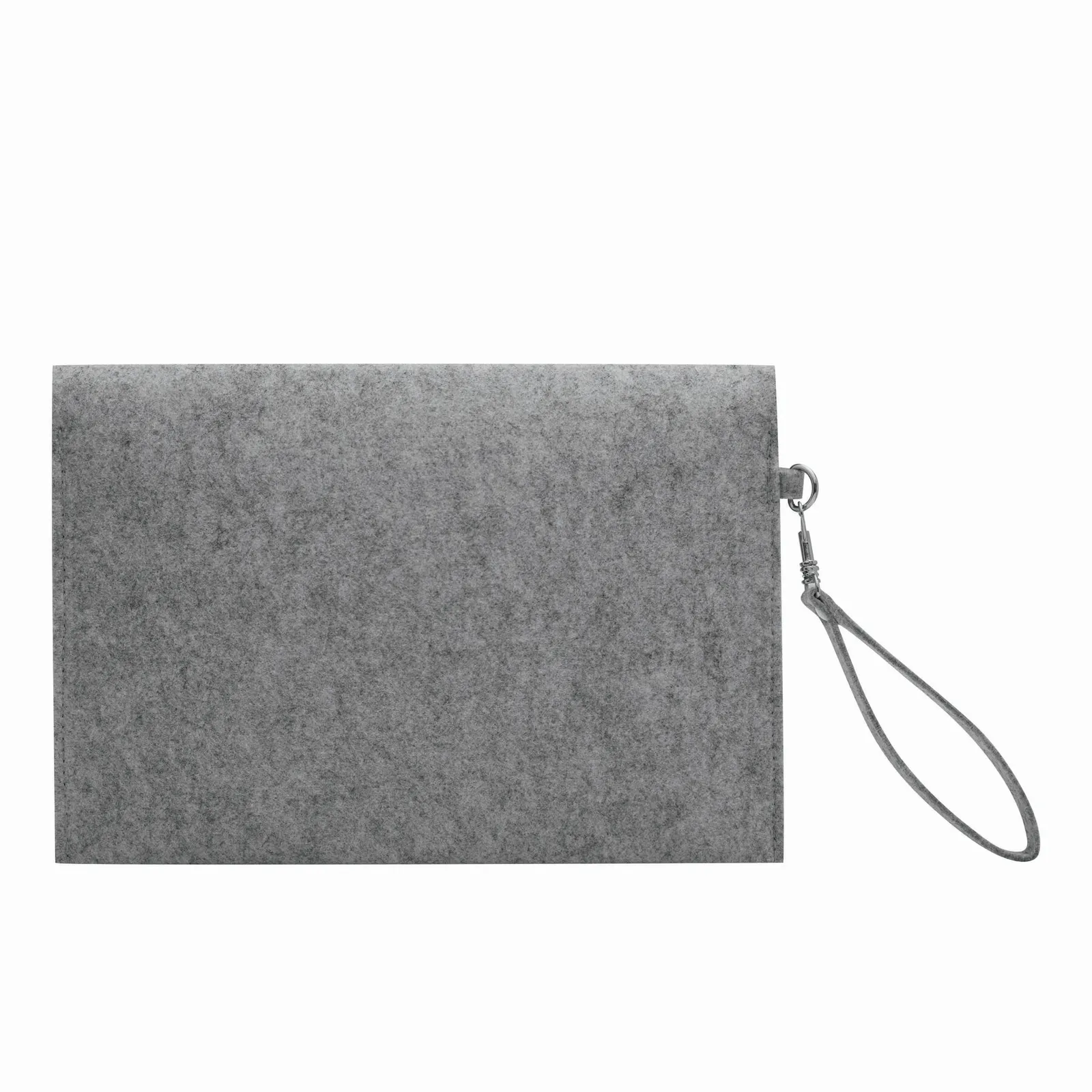 WORKSHOP - Filz-Dokumententasche grau, grau – Bild 3