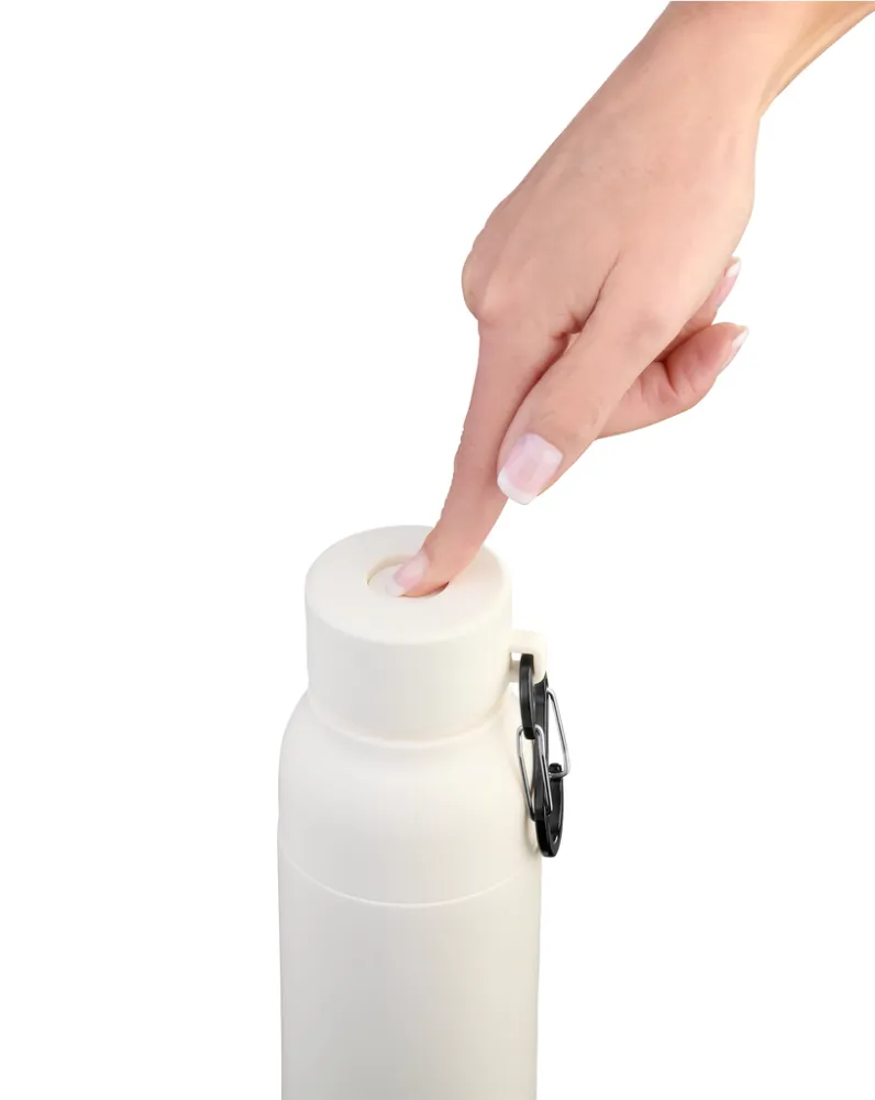 Thermoflasche INFUSE+ schwarz/weiß, schwarz/weiß – Bild 4