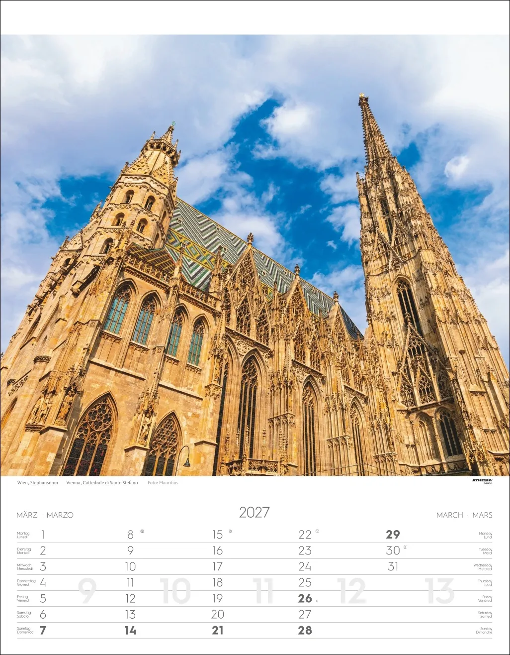 Österreich Wandkalender 2027 – Bild 4