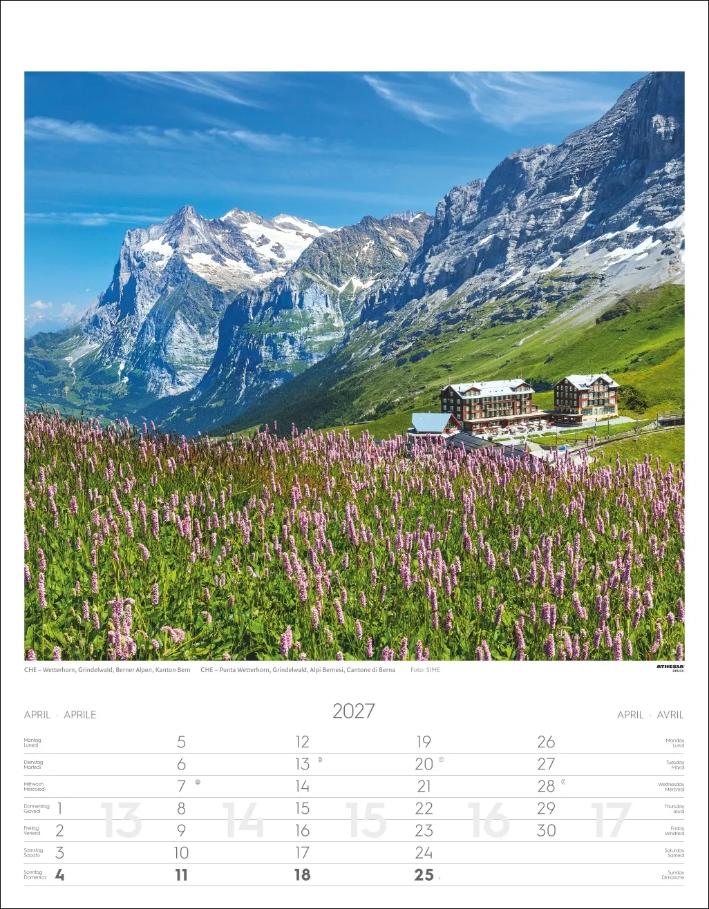 Alpen Wandkalender 2027 – Bild 5