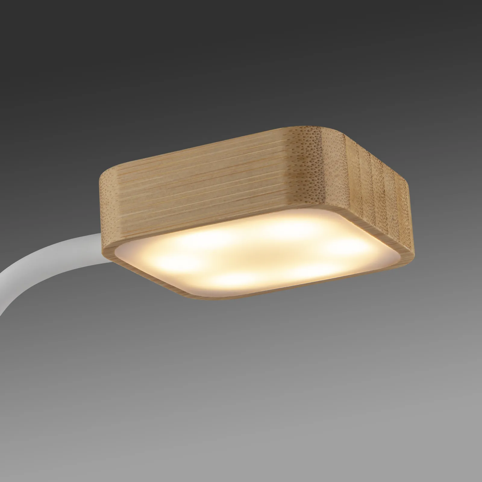 Tisch- & Ladeleuchte "LumiBamboo", natur – Bild 3