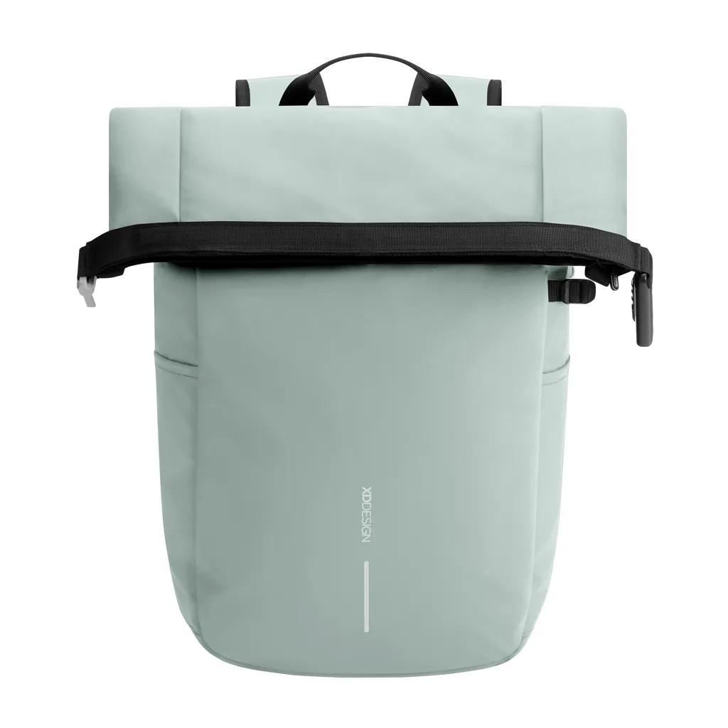 Urban wasserabweisender Anti-Diebstahl Rucksack, Iceberg green – Bild 7