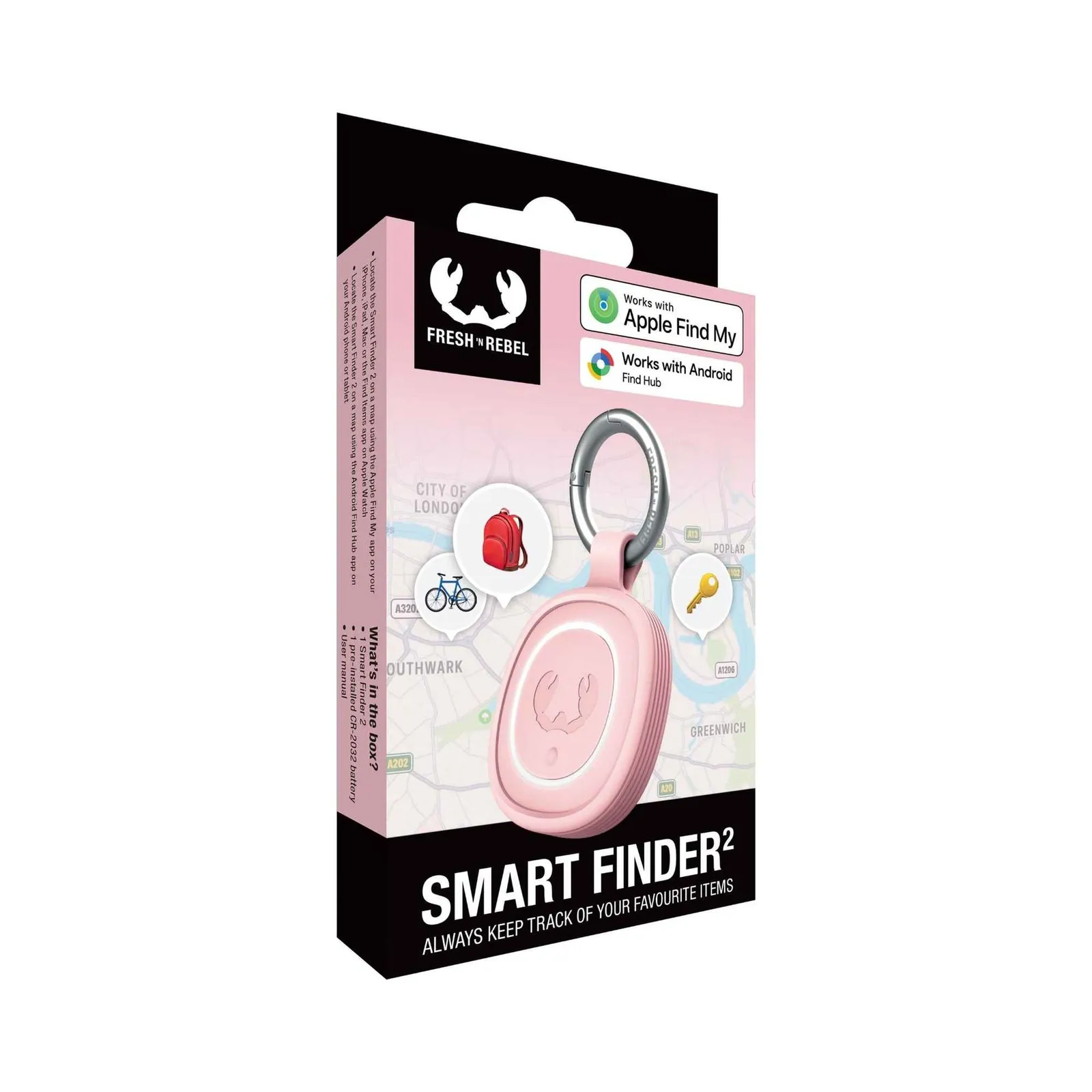 Fresh 'n Rebel Smart Finder 2, Pastellrosa – Bild 3