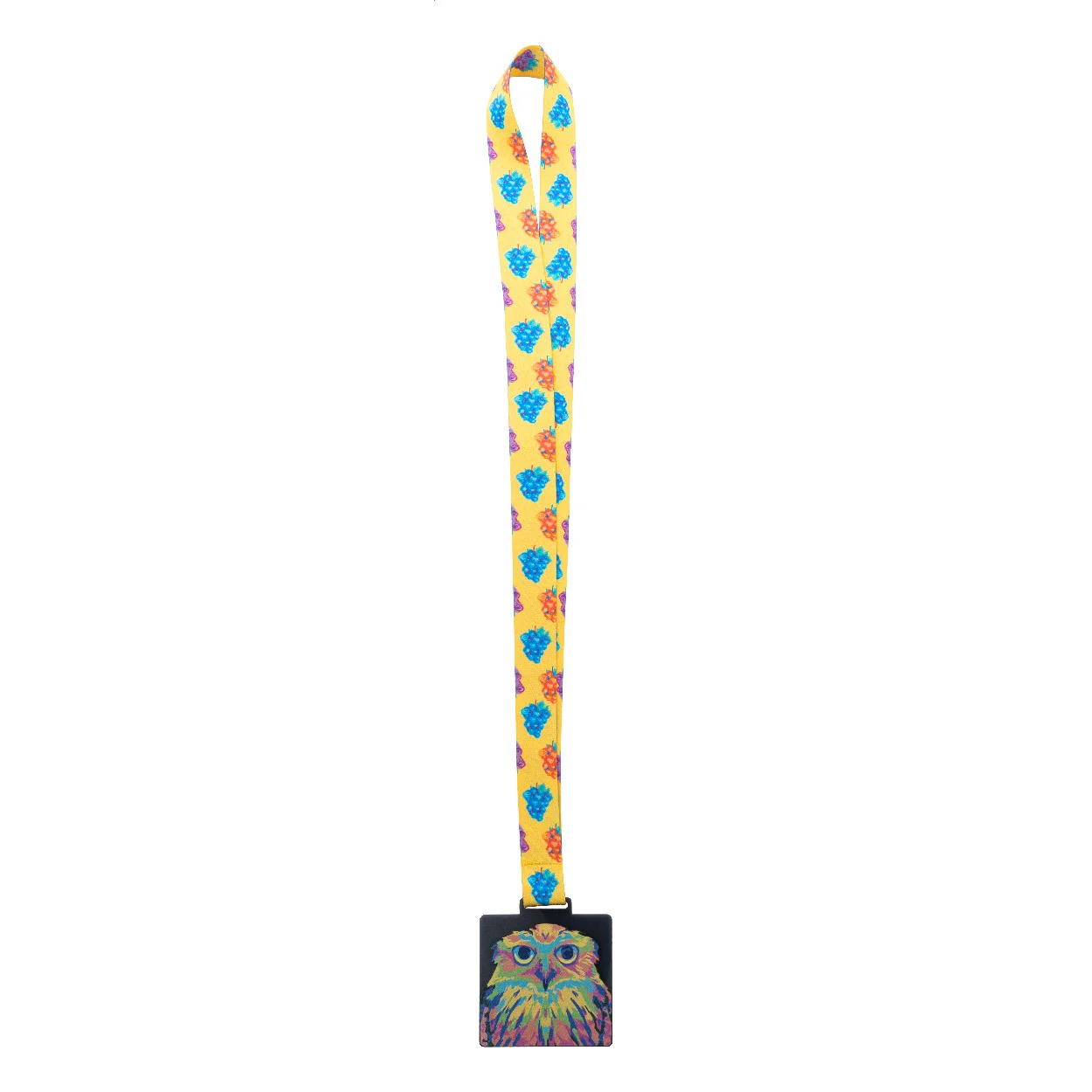 Individuelle Medaille Subdal Colour Square, schwarz/transparent – Bild 2