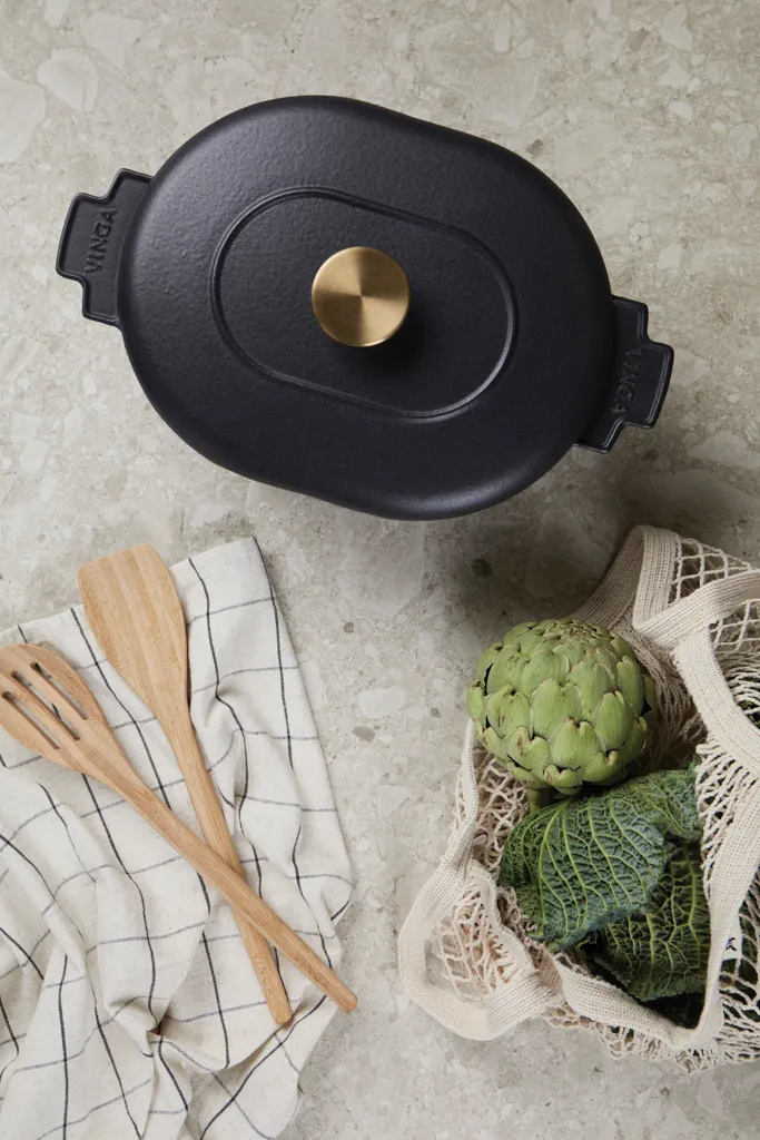 VINGA Monte Heritage Kokotte 4 L, schwarz – Bild 5