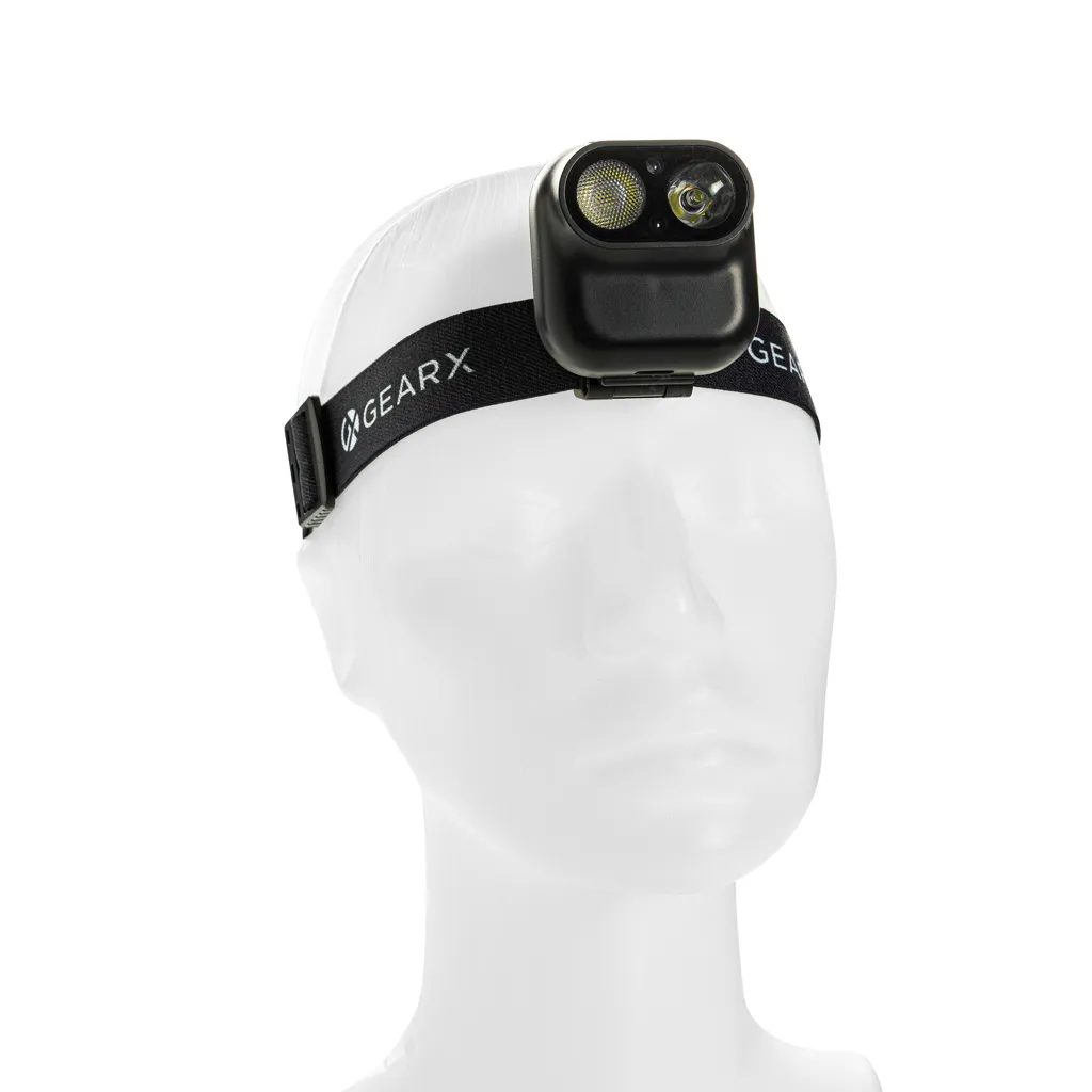 Gear X Stirnlampe mit Bewegungssensor aus RCS rec. ABS, schwarz – Bild 3