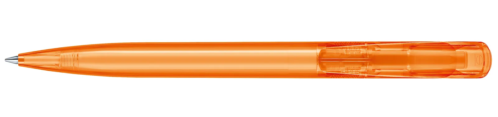 Challenger Clear Druckkugelschreiber, Orange 151 – Bild 3