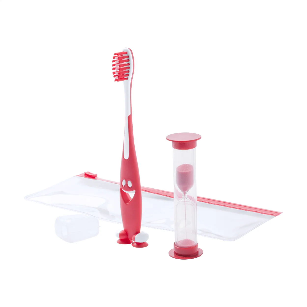 Zahnbürste Toothie, rot – Bild 2