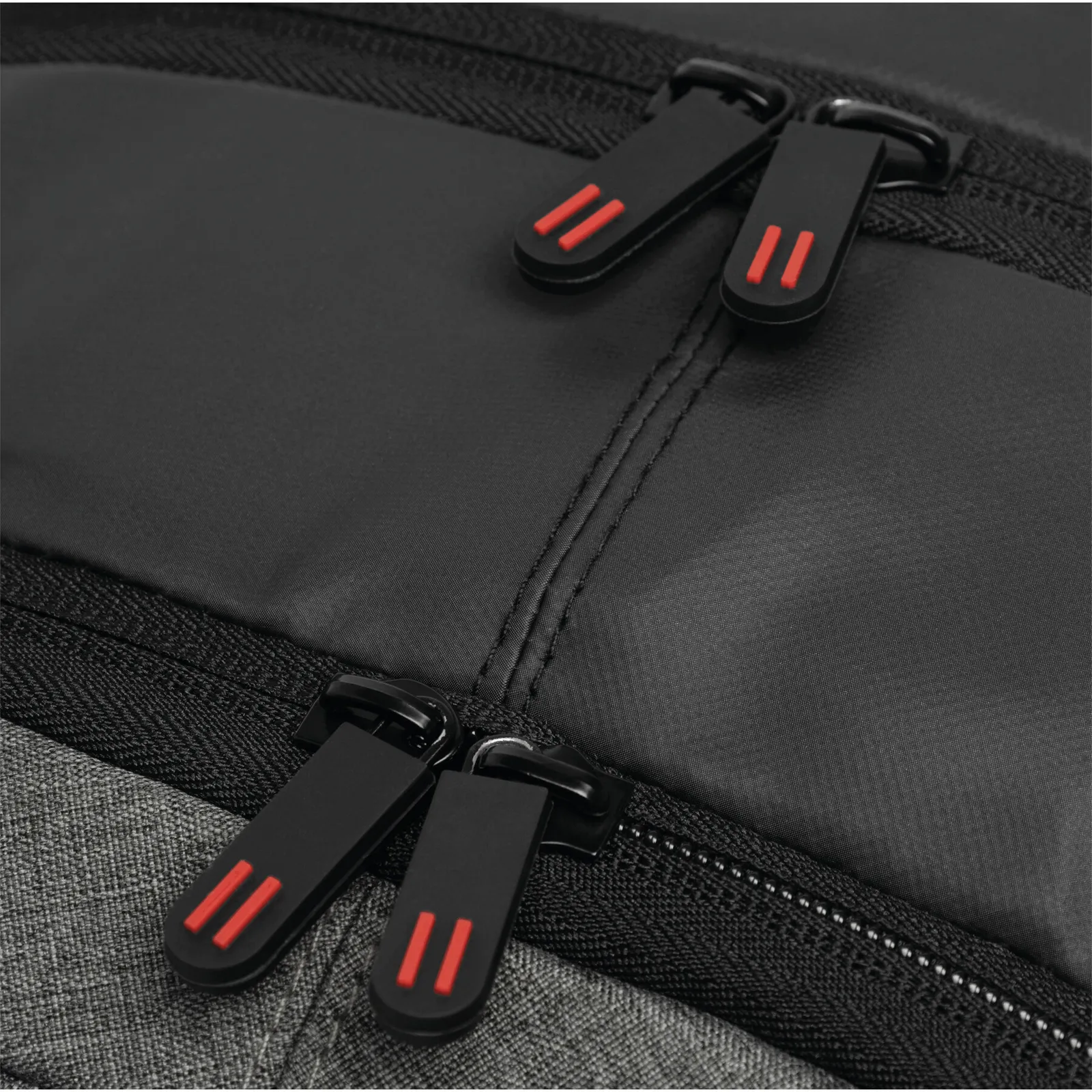 SPLIT - Rucksack, grau, rot – Bild 7