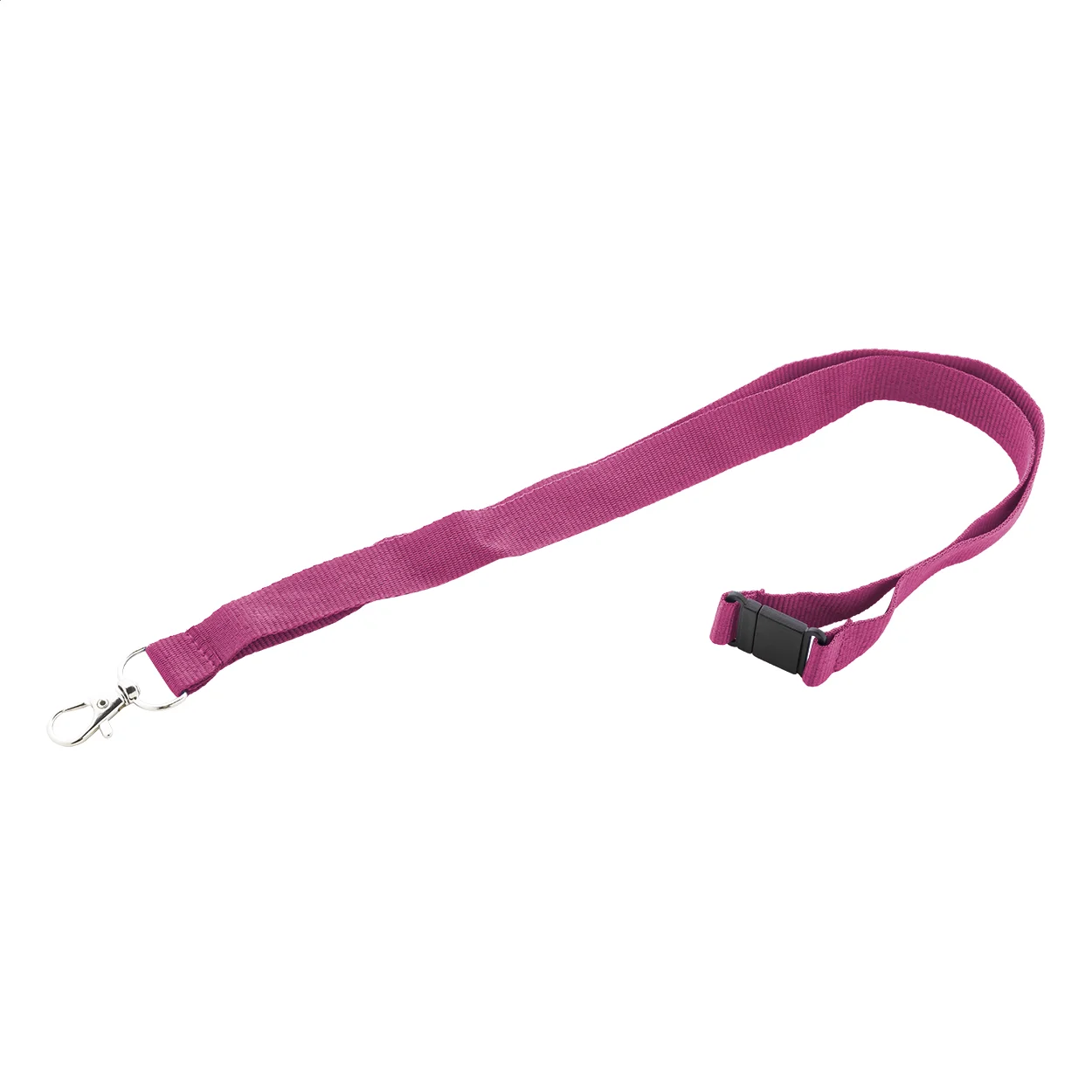 Lanyard Revent aus RPET, pink – Bild 2