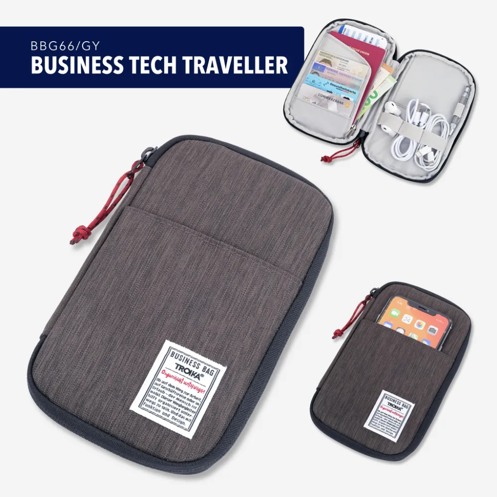 Smart Traveller BUSINESS TECH TRAVELLER, anthrazit/schwarz – Bild 5