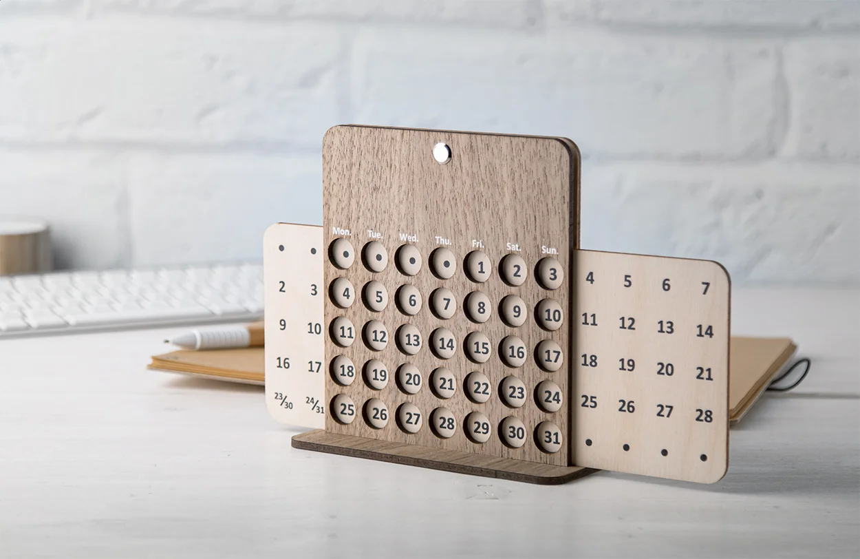 Ewiger Kalender Forever, natur – Bild 2