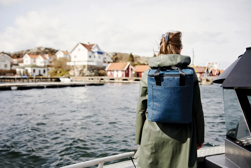 VINGA Baltimore Trail Kühlrucksack, navy blau – Bild 6