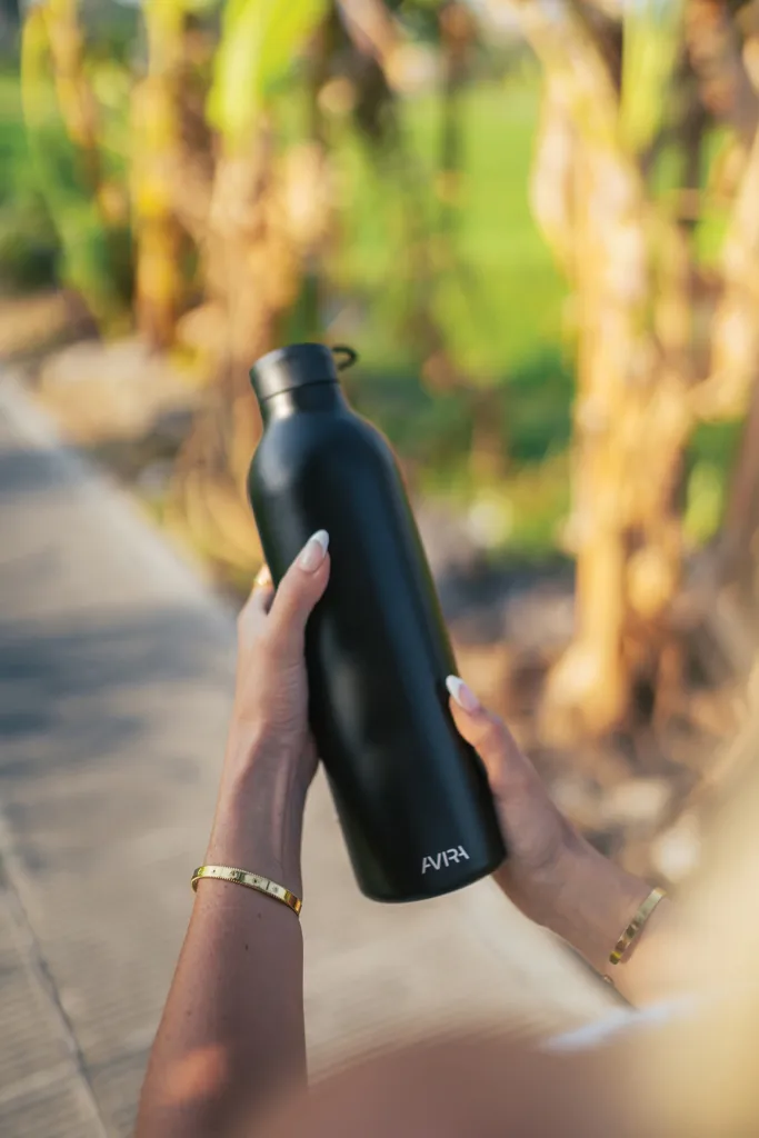 Avira Avior RCS recycelte Stainless-Steel Flasche 1L, schwarz – Bild 10