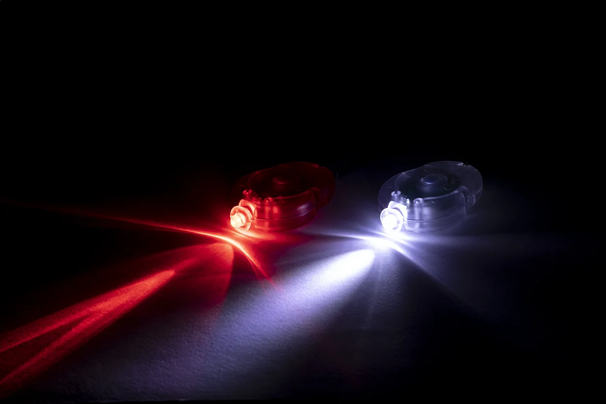 Fahrradlicht Dullux, weiß, rot – Bild 12