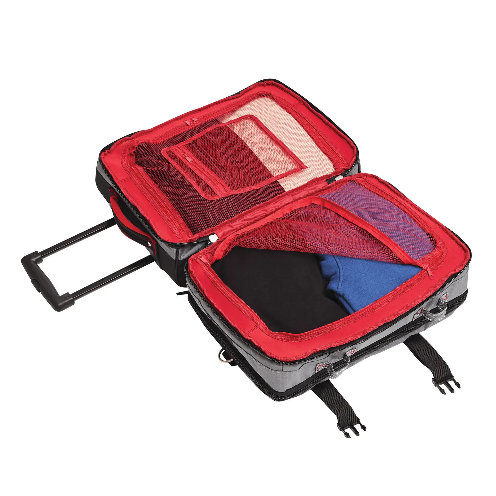 BOGI S - Trolley-Reisetasche BoGi S, grau, schwarz – Bild 2