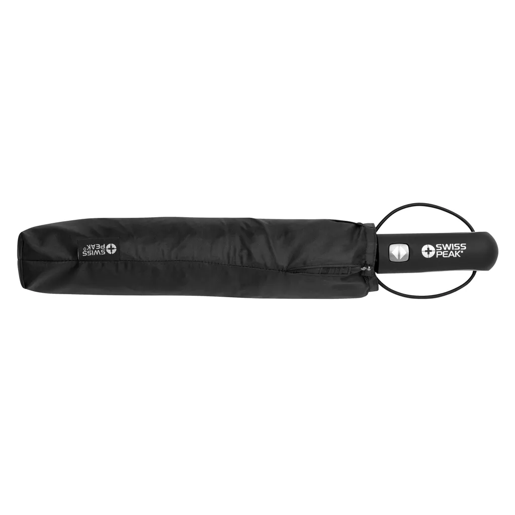 Swiss Peak AWARE™ Tornado 27" Taschen-StormProof-Schirm, schwarz – Bild 5