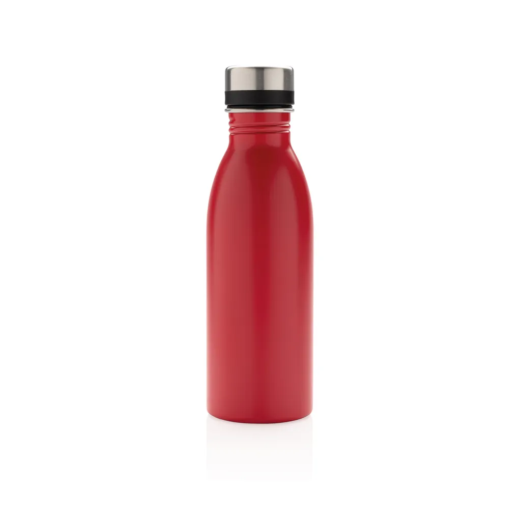 Deluxe Wasserflasche aus RCS recyceltem Stainless-Steel, rot – Bild 2