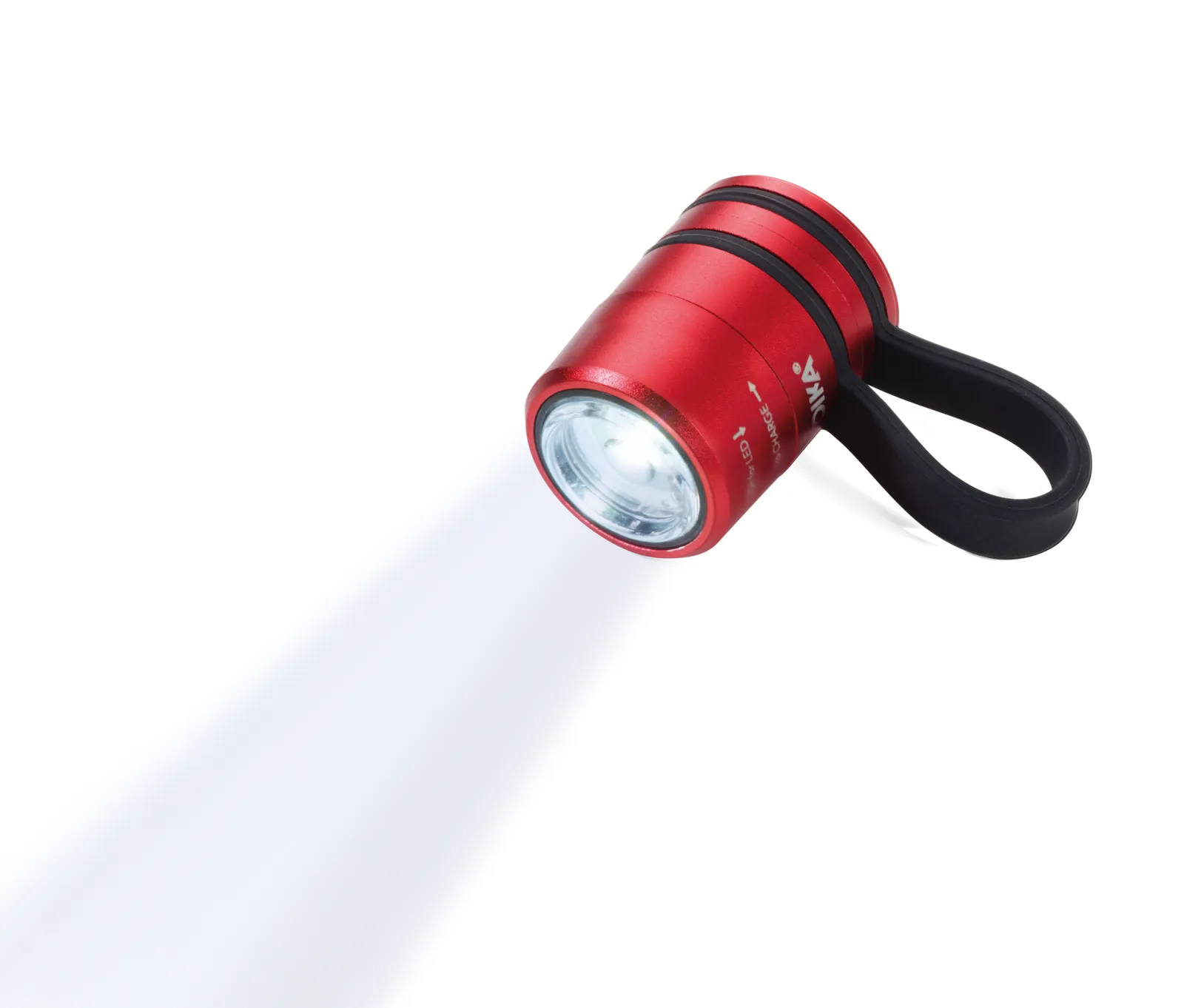 Taschenlampe ECO RUN rot/schwarz, rot/schwarz – Bild 2