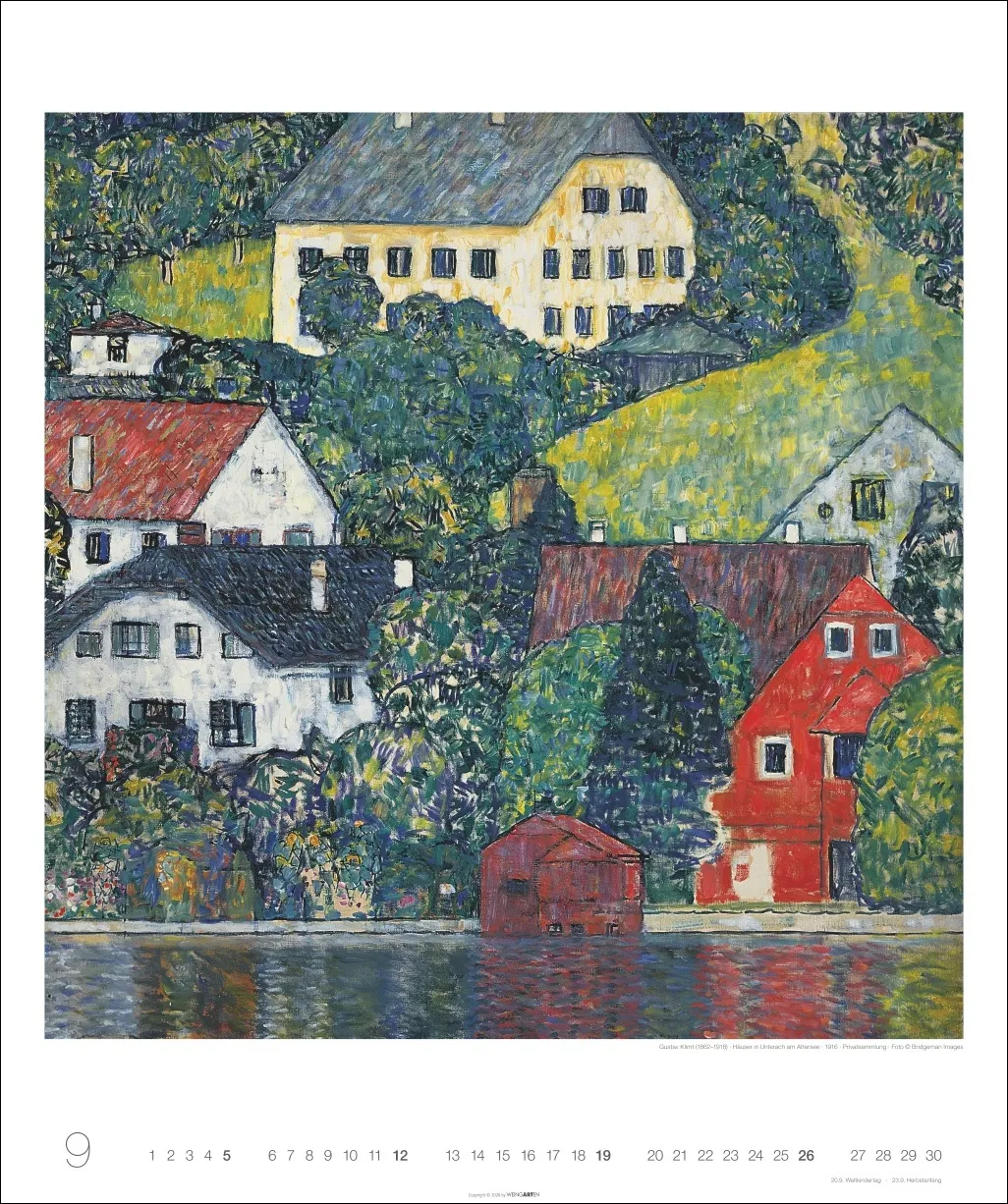Gustav Klimt Edition Wandkalender 2027 – Bild 10
