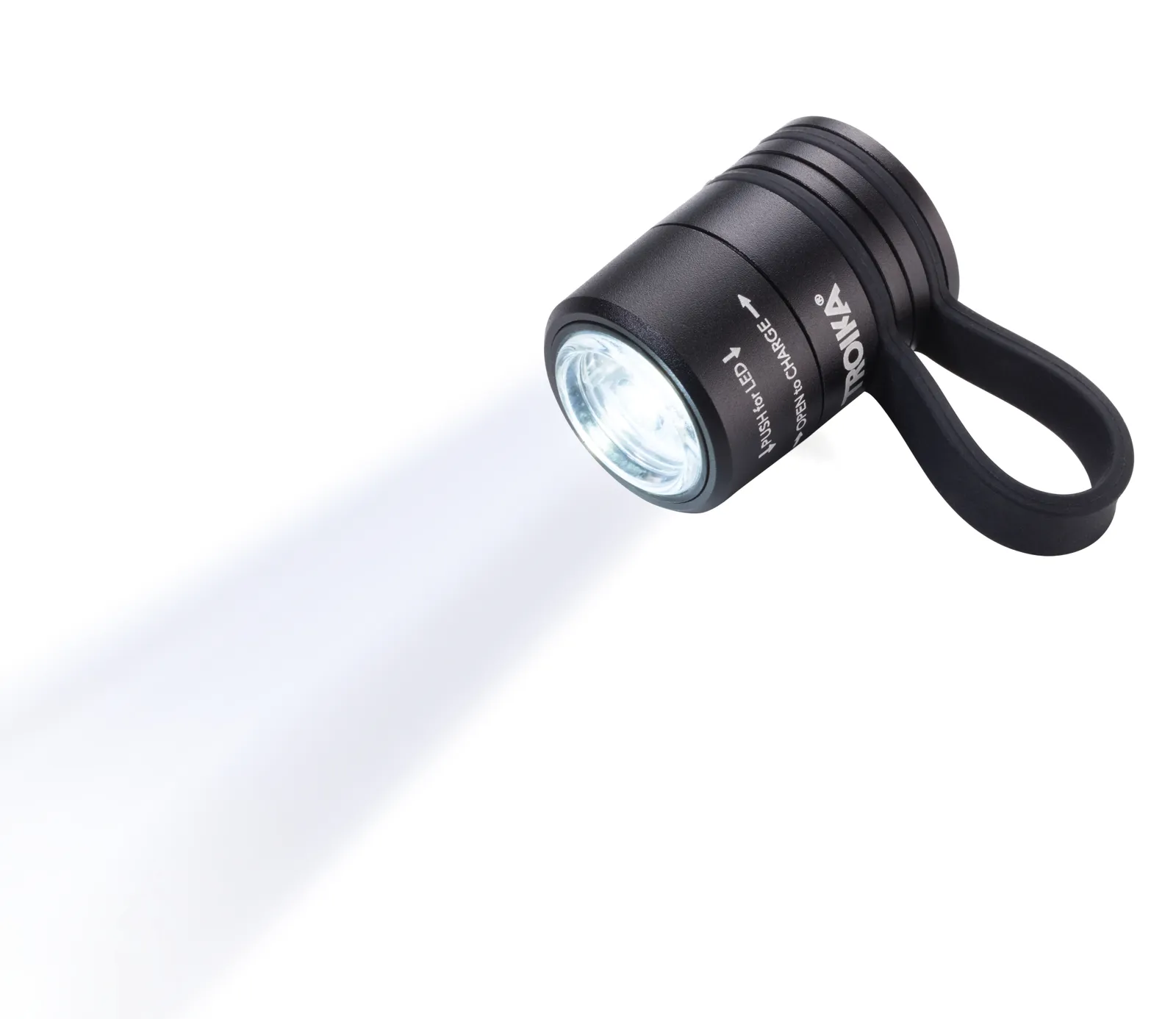 Taschenlampe ECO RUN schwarz, schwarz – Bild 2