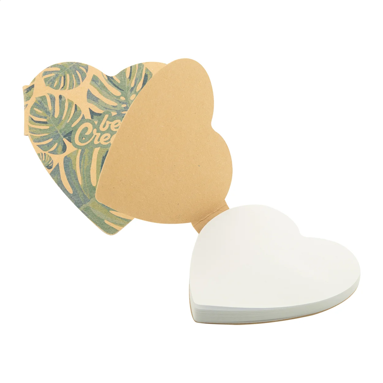 Individuelle Haftnotizen CreaStick Heart Eco