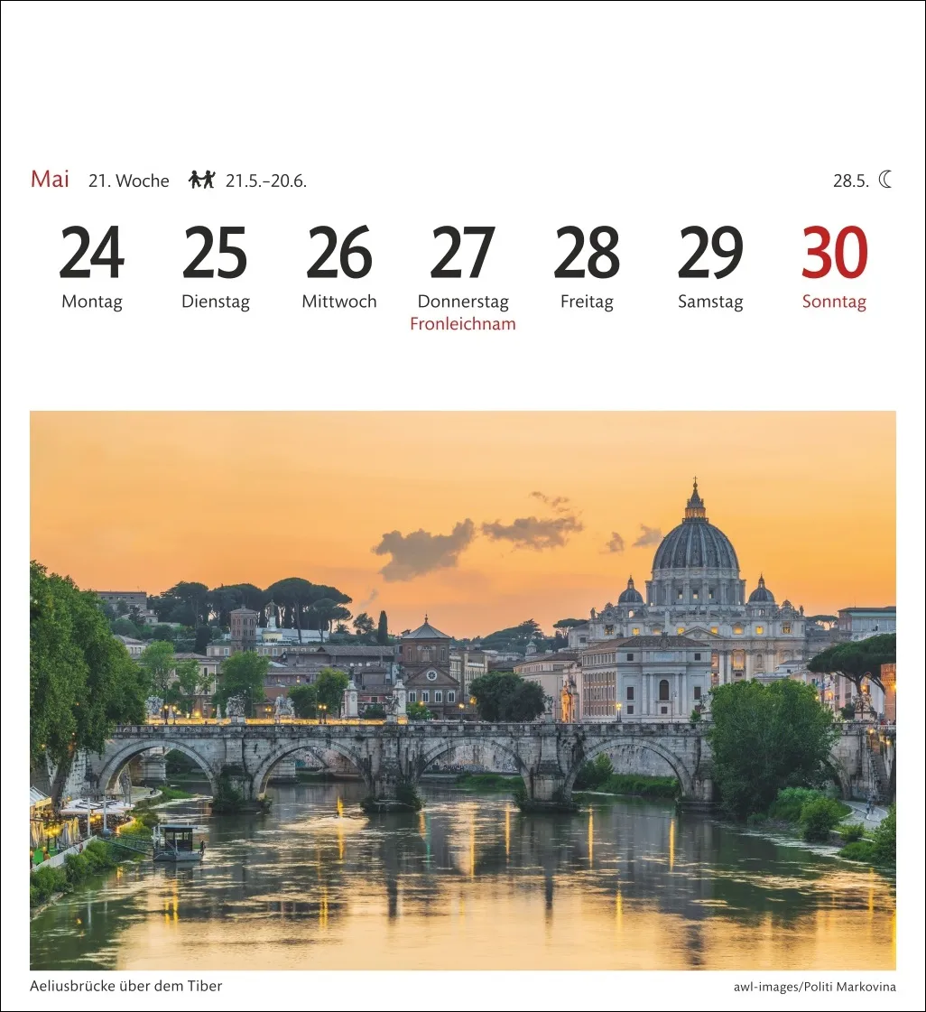 Rom Sehnsuchtskalender 2027 – Bild 2