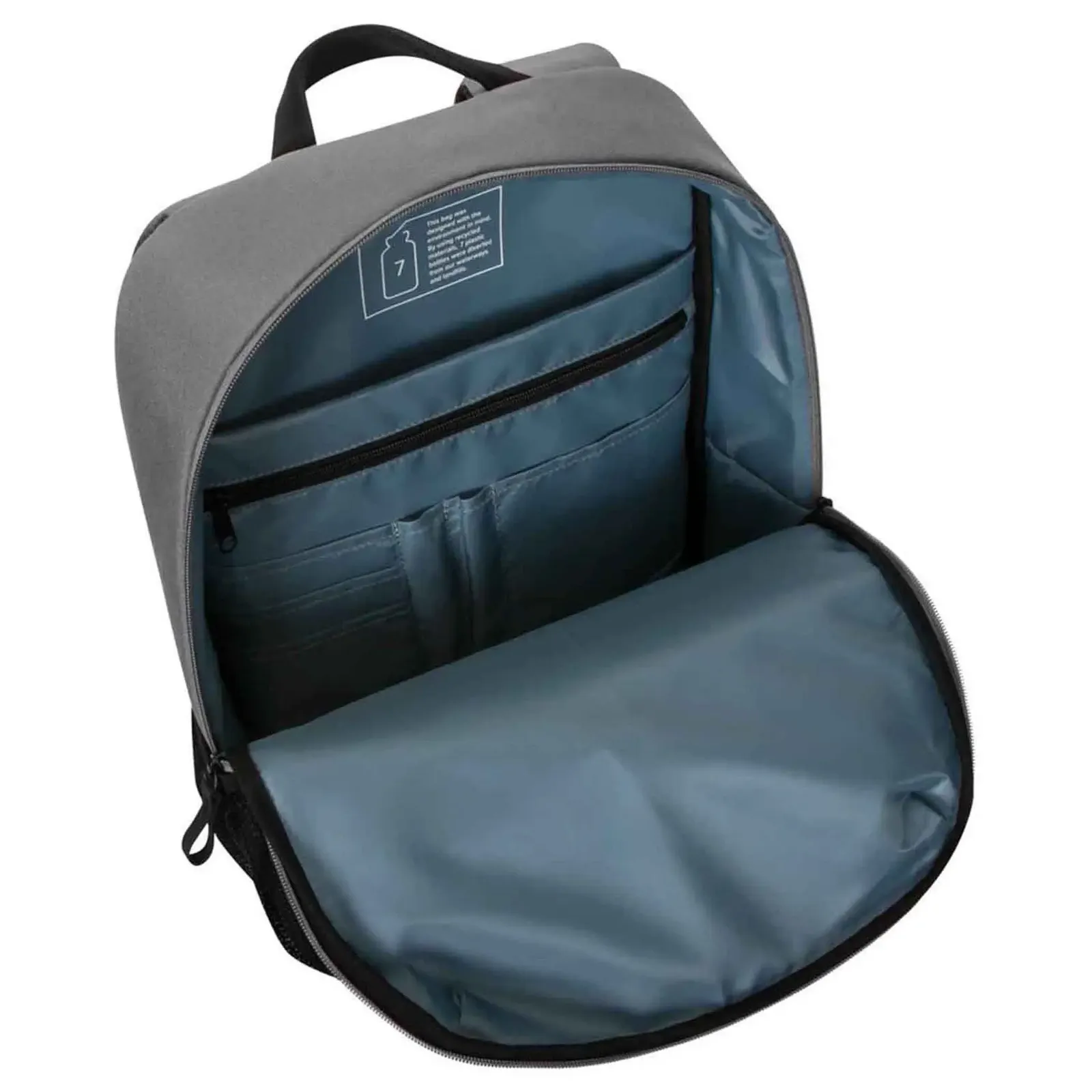 Targus Sagano Eco Campus Rucksack, Grau – Bild 6