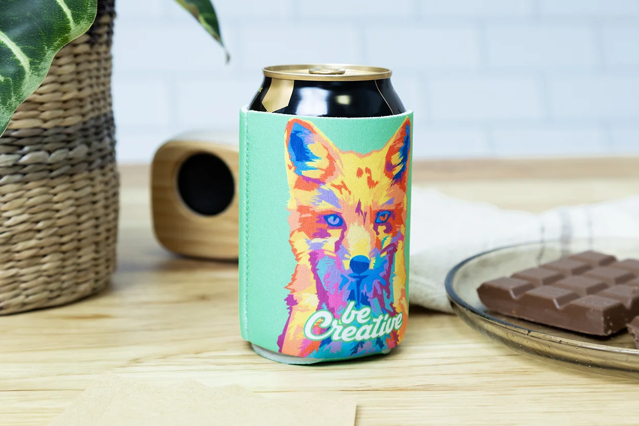 RPET Dosenkühler PrintCan, weiß – Bild 7