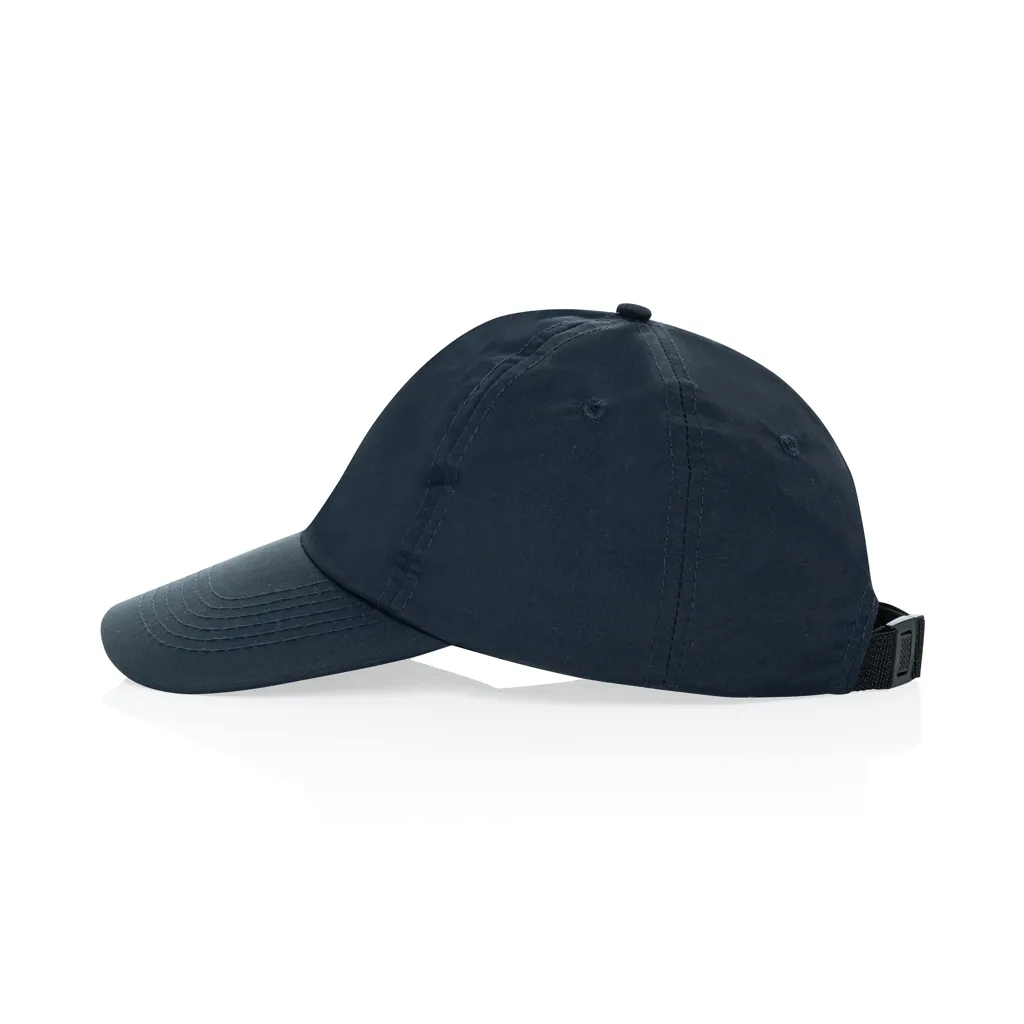 KENTO URBAN RCS 5-Panel-Cap aus RCS recyceltem Nylon, navy blau – Bild 3