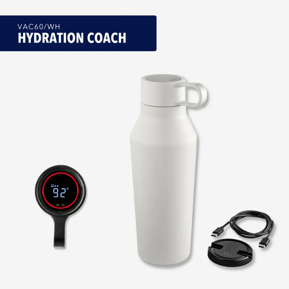 Smarte Thermoflasche HYDRATION COACH weiß, weiß – Bild 9
