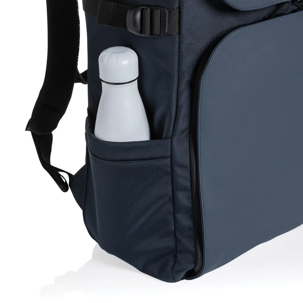 Pascal AWARE™ RPET Deluxe Weekend Rucksack, navy blau – Bild 8