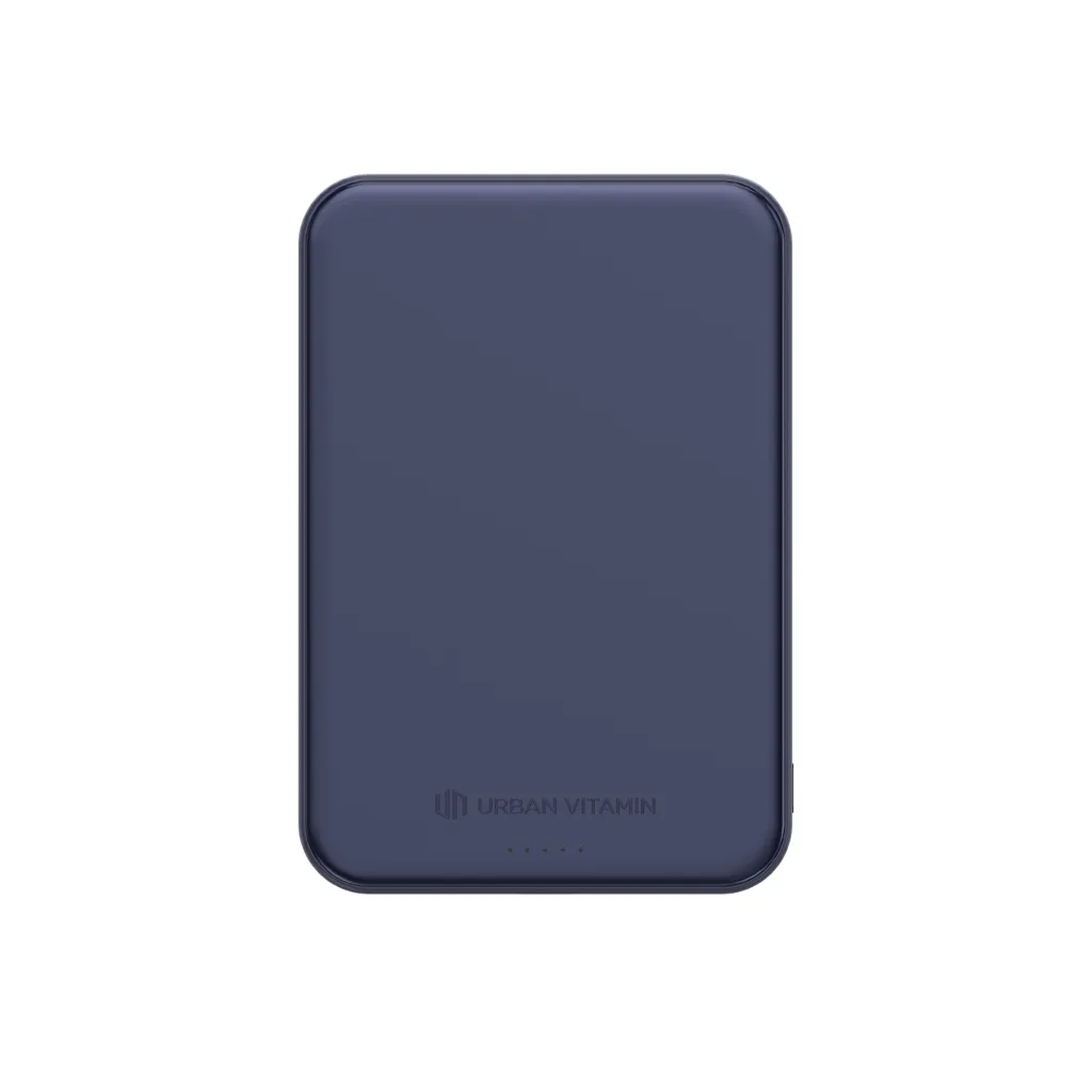 Urban Vitamin Pomona 5000mAh Qi2.2 25W magnetische Powerbank, blau – Bild 8