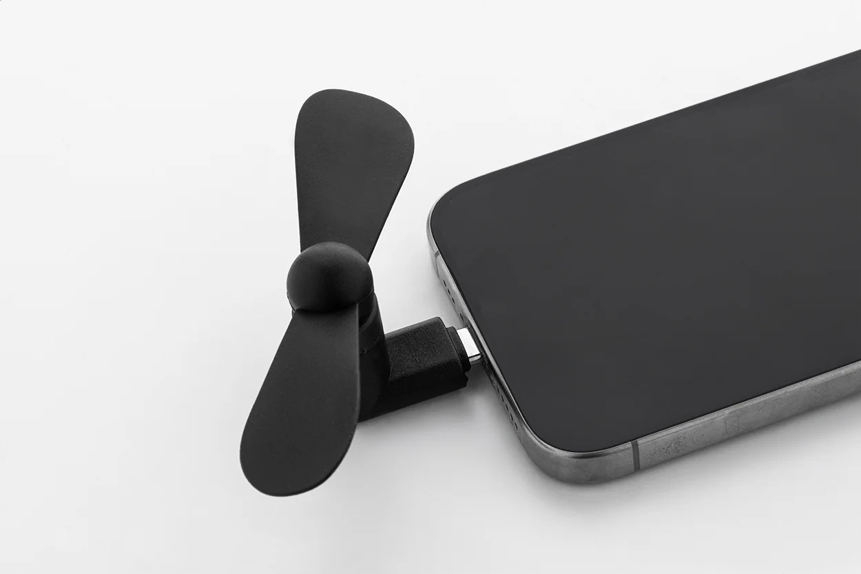Smartphone-Ventilator Blobile, schwarz – Bild 3