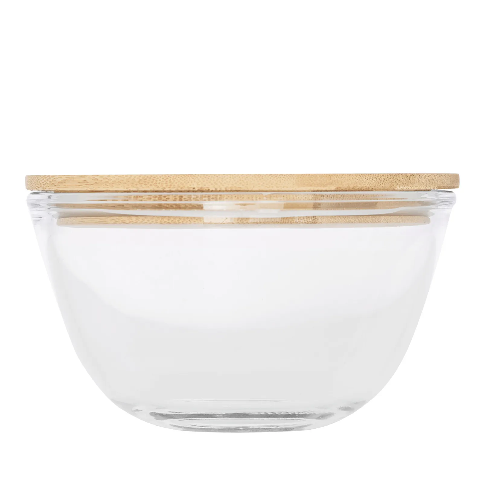FRESH LUNCH - Glasschüssel braun, transparent, braun, transparent – Bild 3
