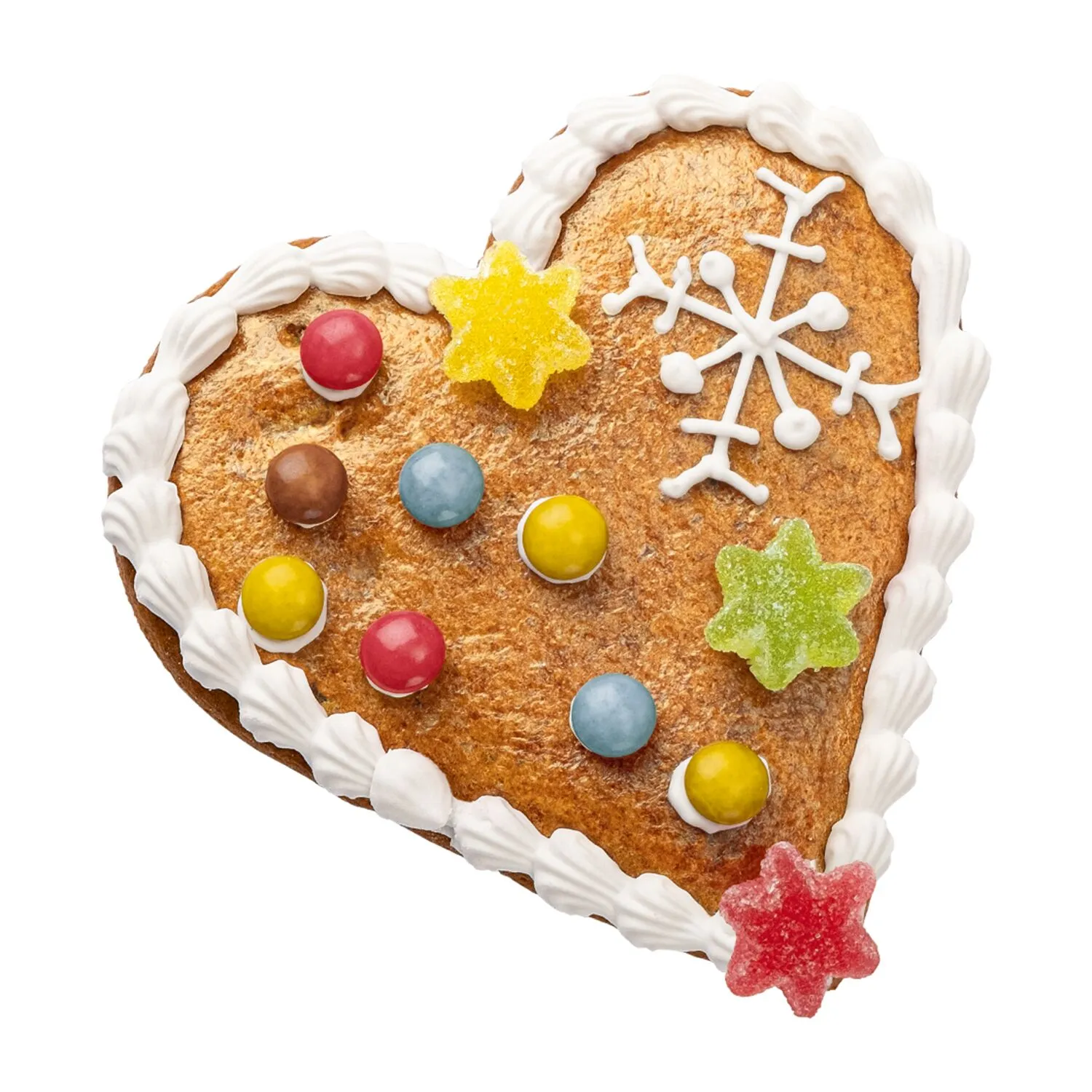 Geschenkset / Präsenteset: Kreativset Lebkuchenfiguren, Dekorier-Set mit 5 Lebkuchenteilen (480 g), rot – Bild 7