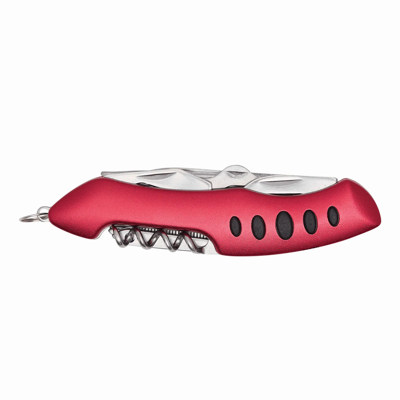 BIG R. - Taschenmesser rot, silber, rot, silber – Bild 3