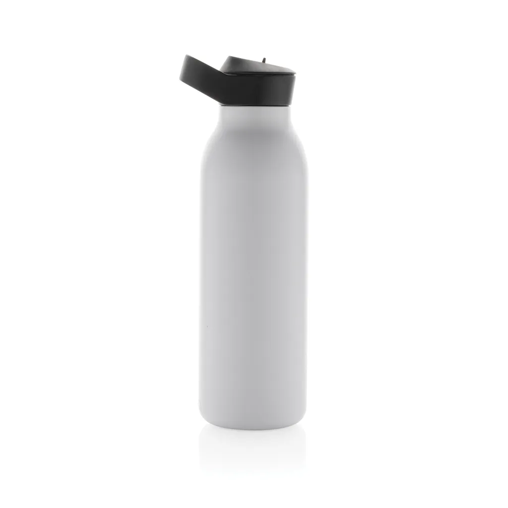 Avira Ara RCS Re-Steel Fliptop Wasserflasche 500ml, weiß – Bild 2