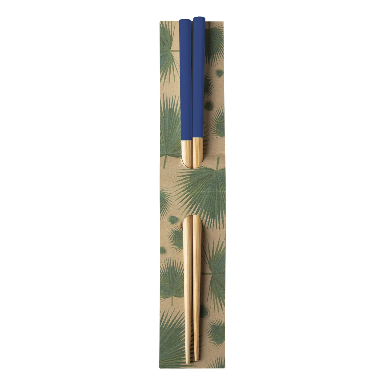 Bambus-Essstäbchen Sinicus, blau, natur – Bild 4