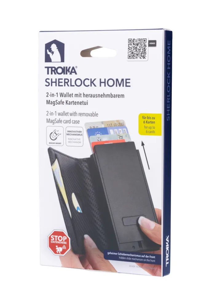 2-in-1 Wallet SHERLOCK HOME carbon optik, carbon optik – Bild 8
