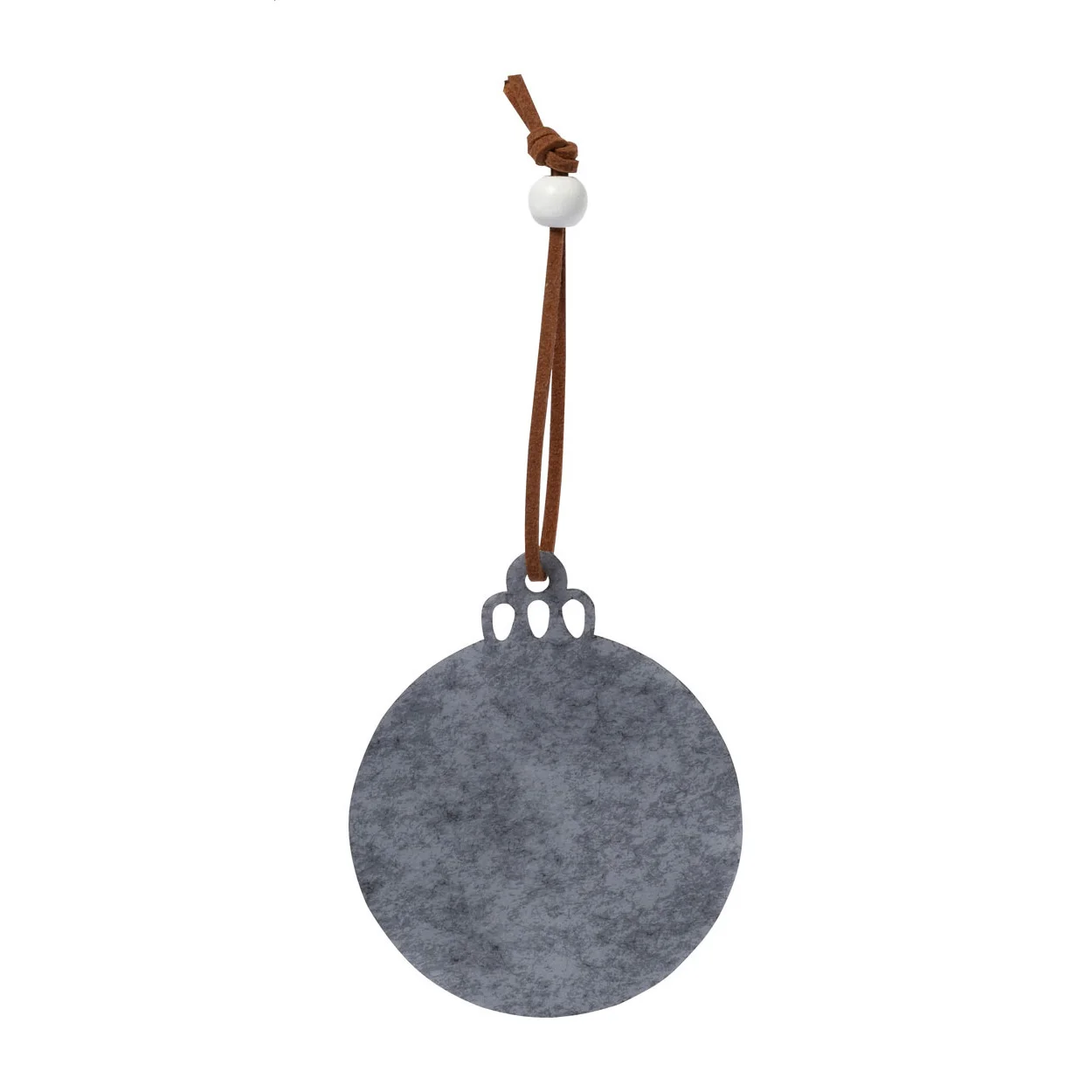Weihnachtsfiguren - Schneeflocke Yamra, grau – Bild 2