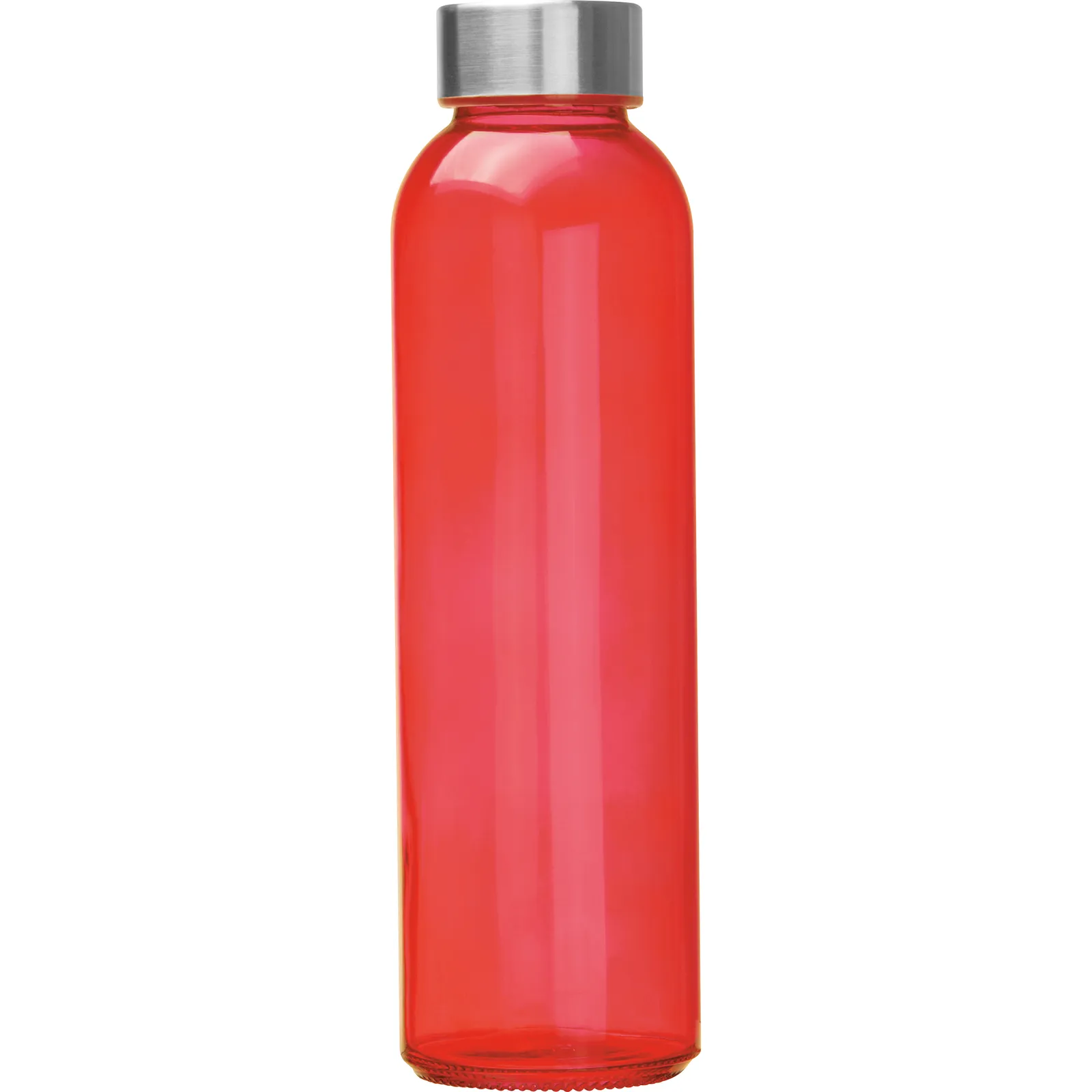 Glasflasche Indianapolis, rot – Bild 2
